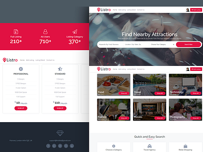 Listro - Business Directory & Listing Template