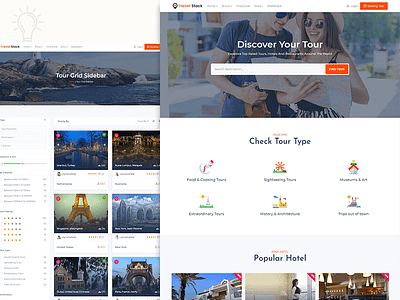 Travel Stock - creative tour travel agency template accommodations airbnb beach booking directory holiday honeymoon hotels listings sea summer tourism tours travel travel agent