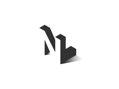 NL idea identity logo logotype zhstk monogram