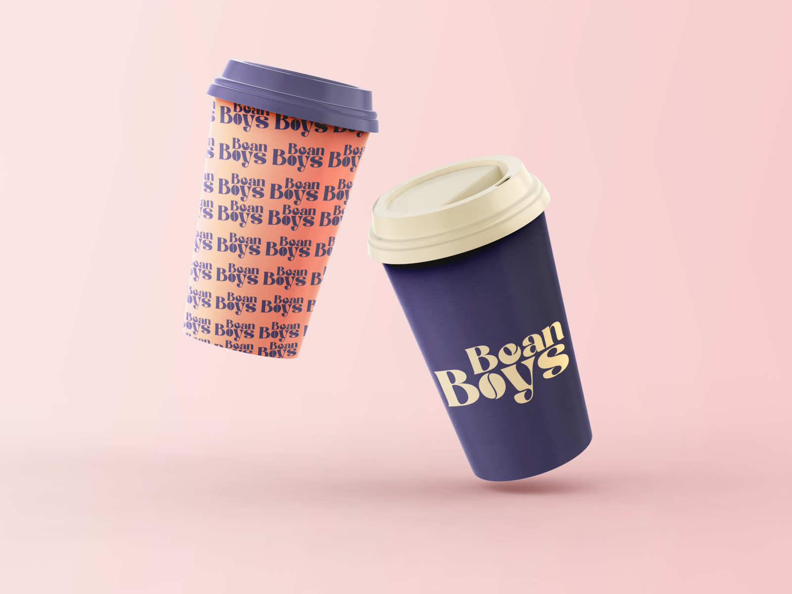 Logo for Bean Boys Coffee shop by Giancarlo de Windt on Dribbble