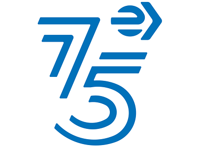 75 Aniversario EMT Madrid art direction branding design graphic design logo typography