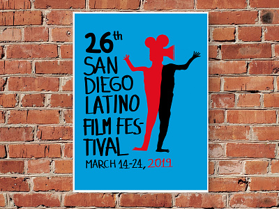 San Diego Latino Film Festival Poster (2019 Proposal)