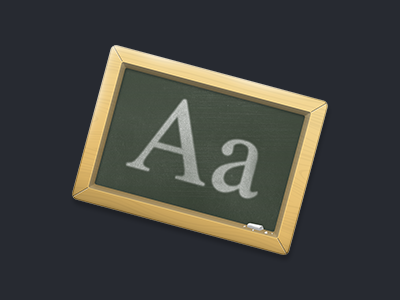 Chalkboard icon chalkboard icon