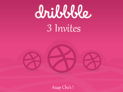 Dribbble Invitation attitute creative design