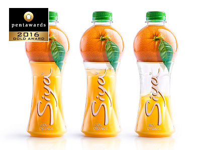 Siya / Beverage Packaging beverage bottle idustrial orange packaging