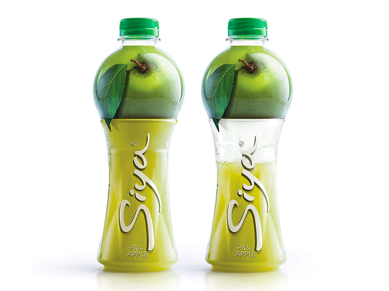 Siya / Beverage Packaging juice apple design idustrial packaging siya