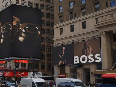 Case Study: BOSS Brand Refresh advertisement communication digital out of home