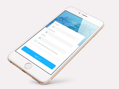 100 Day UI Challenge - Day 1 100dayui app day 1 iphone mobile mockup