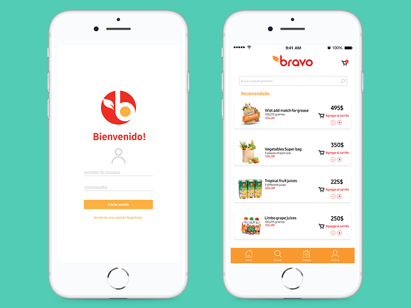 Bravo Supermarket App By Yeltsin Cruz On Dribbble