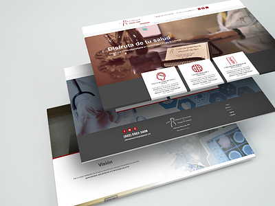 Neurosurgery clinic website ui web design website