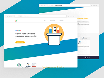 Landing Page Wanedu