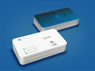 our new business cards binary bussiness card code cto design
