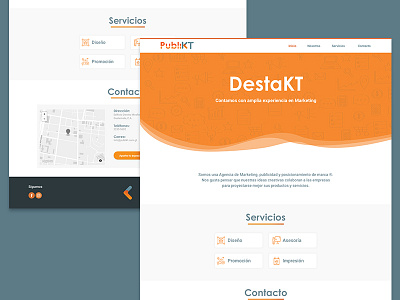 Publikt Landing Page btl design icons landing marketing print startup ui ux website