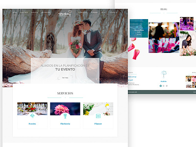 Perfetto WebSite branding event guatemala home perfetto webdesign website wedding