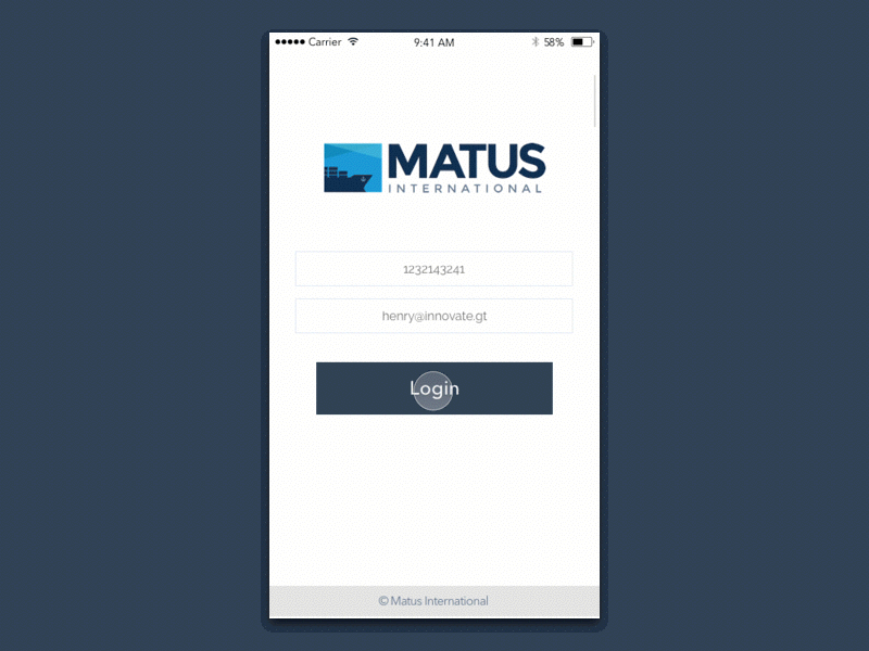 Design Web App Matus app car demo design guatemala mobile web