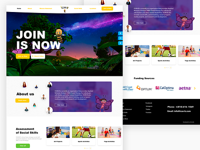 Ican-b New WebSite brand branding design designer guatemala home homepage kids prototype ui ux web web design webdesign website