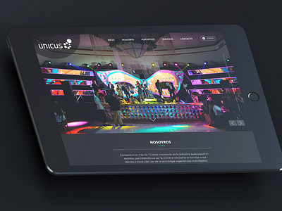 Unicus brand branding design guatemala homepage icons prototype ui ux web web design webdesign website