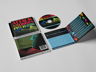 Packaging Design Album | 99 Series album booklet branding cd colorful cover design groove illustration jazz minimal packaging vector