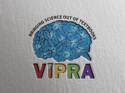 Vipra Logo experiments logo logo design logodesign science sciencelearning