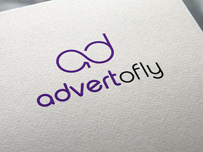 Advertofly: Ad Agency Logo Design branding coreldraw design illustration illustrator logo thirtylogos ui ux vector