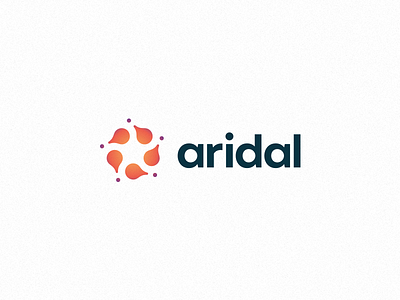 Aridal Paints Final Logo identity illustrator logo logotype paint