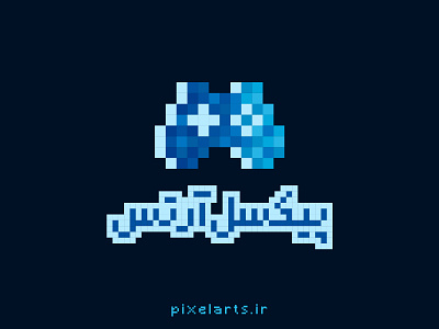 pixelarts logo design game game controller logo logotype pixel pixelart vector website