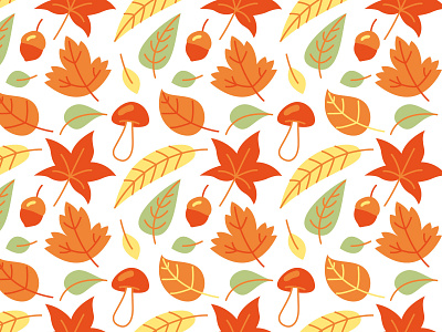 Autumn Leaves in the Wind autumn leaves colors illustration vector vector illustration wallpaper