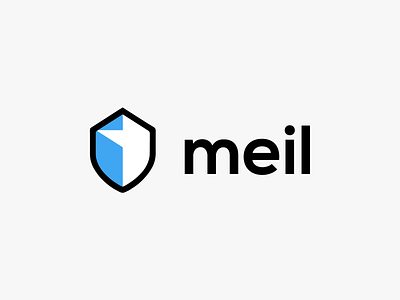 Meil - Smart Mail Logo box logo brand branding idenity logo mail mail app meil type typography xd