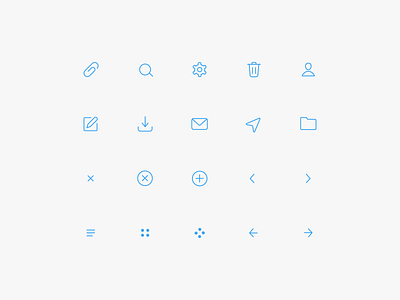 Mail Icon Set