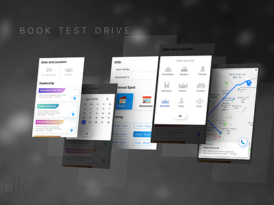 Book Test Drive book drive test
