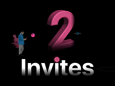 2X Invites dribbble invites