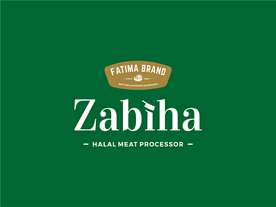 Fatima Brand's Zabiha Logo asad asadnaveed creative creative design design identity logo logo design minimal monogram vector