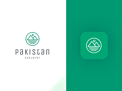 Pakistan explorer logo asad asadnaveed creative creative design design identity illustraion logo logo design minimal monogram travel vector