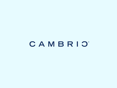 Cambric Logo asad asadnaveed brand creative creative design design identity logo logo design minimal monogram typography vector