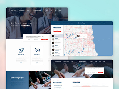 Badger Mutual Insurance Website Design