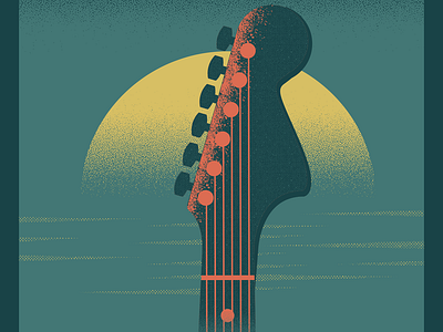 Guitar guitar illustration vector