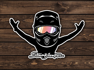 Stumpjumper Sticker graphic logo sticker vector