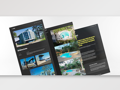 Web Design: Architecture & Photography Portfolio