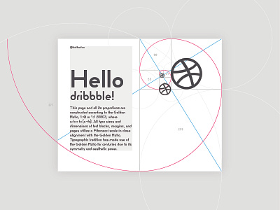 Hello Dribbble!