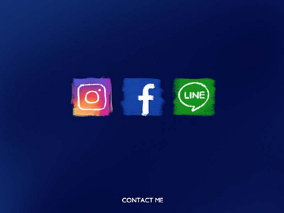 contact me icon illustration ui