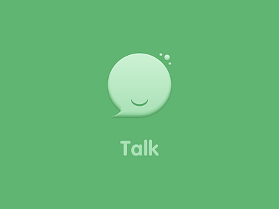Talk icon logo