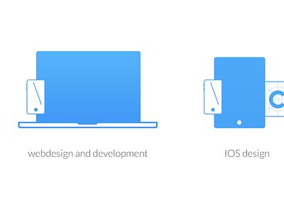webicons - personal design dev development flat icons ios portfolio simple web webdesign