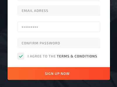 sign up ui button forms layout sign ui up web webdesign