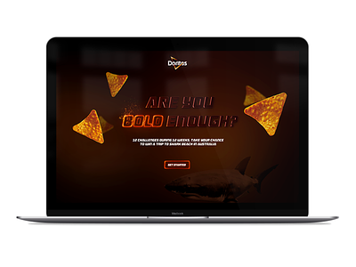 Bold enough? ad campaign design doritos effects fire glow web