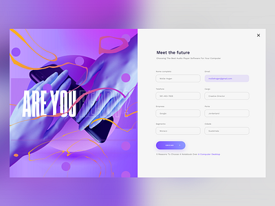 Colorful Form 3d 3d art abstract coloful dashboard design form form design form field illustration illustration art interface prototype ui uidesign