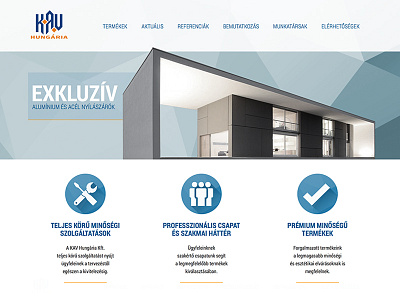 KAV Hungaria website design webdesign website