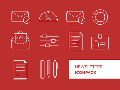 Newsletter IconPack