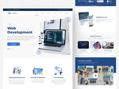 Digital Agency Landing page exploration