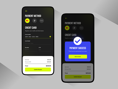 Credit Card Checkout Page Exploration 100 days ui challange checkout checkout mobile page checkout page clean clean ui clean ui design credit card checkout dark mode design minimal mobile app mobile application mobile ui design payment page ui ui design uiux user interface