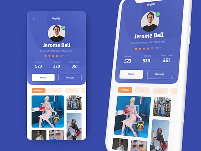 User Profile Page Exploration app design application design branding clean daily ui daily ui 006 design minimal mobile mobile app profile page ui ui design uiux user profile